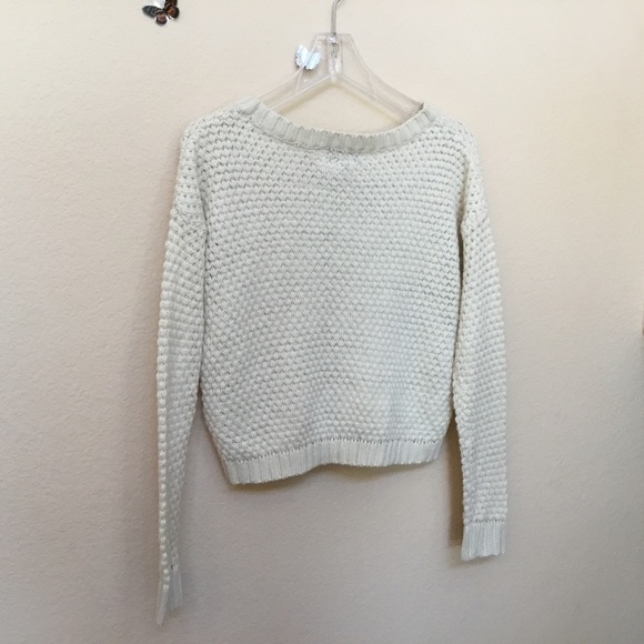 Freshman 1996 Cream Cropped Sweater, Sz Medium NWT - Picture 5 of 8